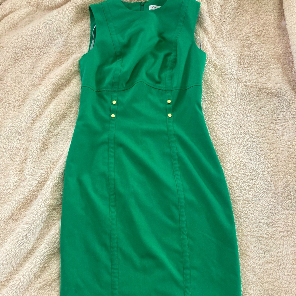 Midi sleeveless dress